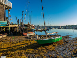 Massachusetts-Cape Ann-Gloucester-Rocky Neck boat yard