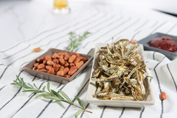 Beer, Peanuts, and Dried Anchovies