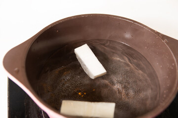 Tonight's menu is Anchovy Noodles