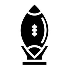 American football glyph 