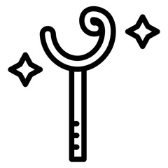 Obraz premium magic wand line 