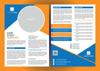 Professional Case Study Template for Business