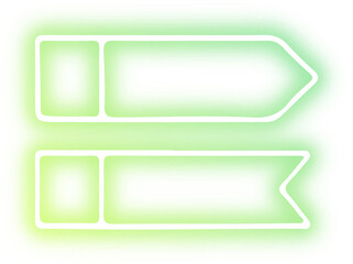 Collection of school neon