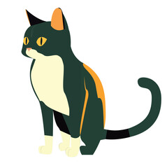 cat . cat vector illustration