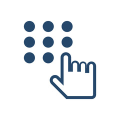 hand cursor icon