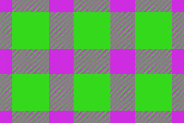 Textile check plaid. Texture pattern tartan. Seamless background fabric vector.