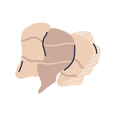 Sweet potato PNG image icon with transparent background