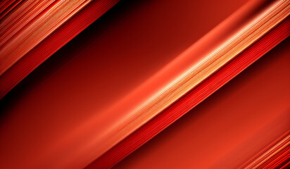 Obraz premium curved speed lines background or backdrop with coral, firebrick and coffee colors. dreamy digital abstract art