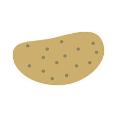 Potato PNG image icon with transparent background