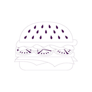 PNG image hamburger icon in lines with transparent background