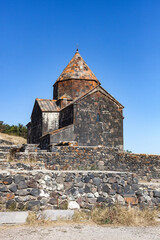 Fototapeta na wymiar Monastery Sevanavank on Lake Sevan, Armenia