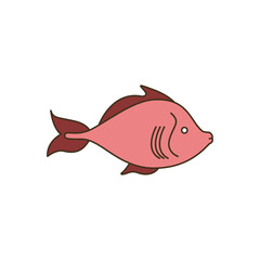 Fish PNG image icon with transparent background