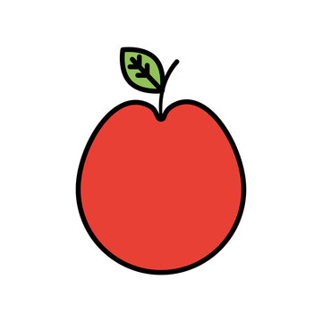 Apple PNG image icon with transparent background
