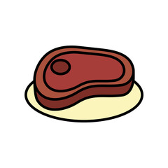 PNG image meat steak icon transparent background