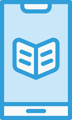 Ebook Vector Icon Design Illustration