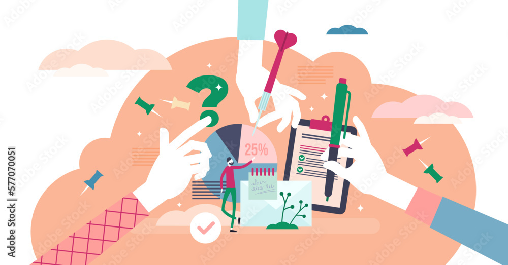 Poster teamwork dealing with common tasks concept, tiny person illustration, transparent background. office
