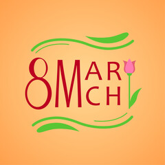 congratulations on Women's Day March 8