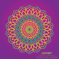 golden arabesque arabis style islamic pattern background