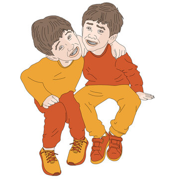 child drawing
