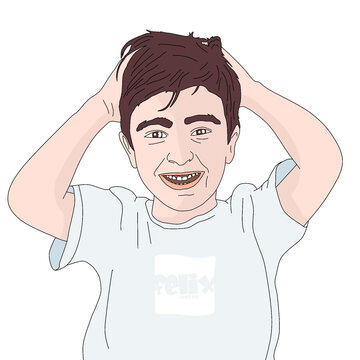 child drawing

