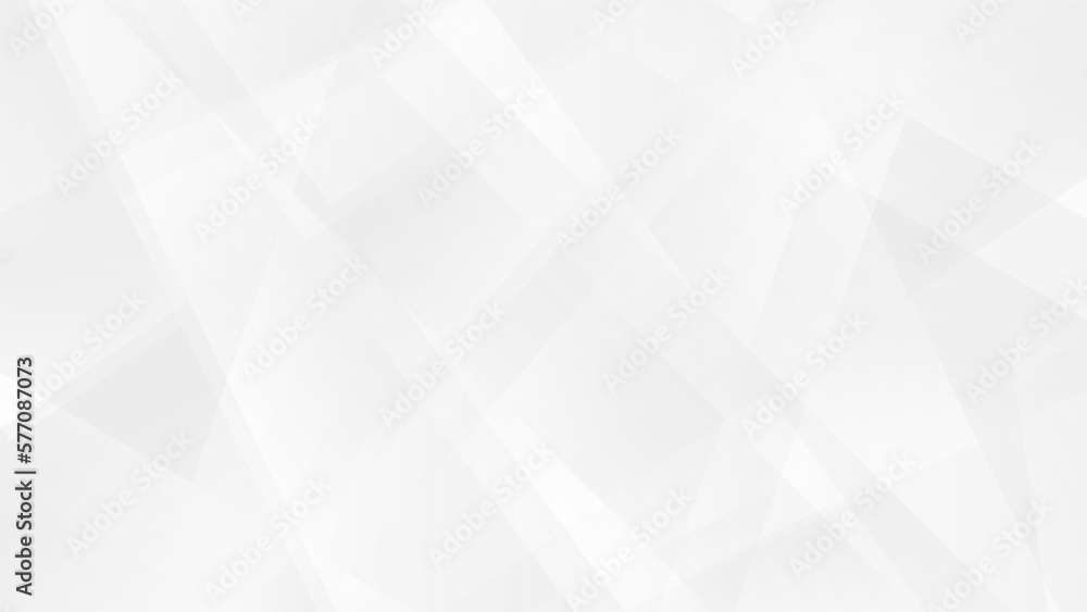 Wall mural abstract white and grey background with modern geometric line for graphic design element