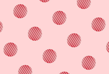 Illustration of a spherical seamless pattern for backgrounds and wallpapers