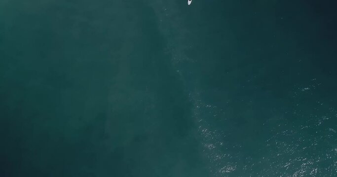 drone flight over paddle boarders to Punta Uva, Costa Rica