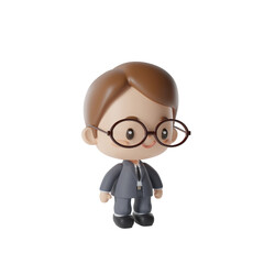 Businessman 3D Illustration-3