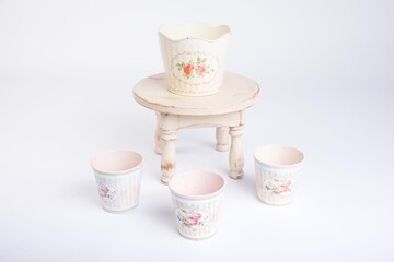 Assorted baby photography props and toys 