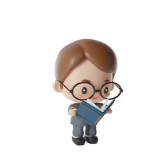 Businessman 3D Illustration-16