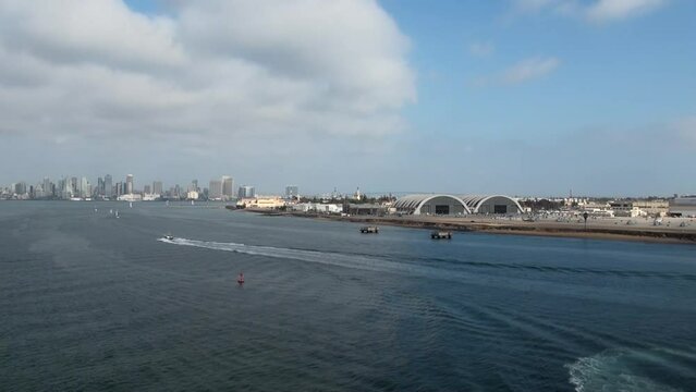 View of Naval Base Coronado - San Diego - California - USA