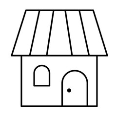 simple house icon