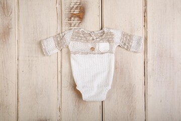Little boy clothing costume romper shorts and shirts Assorted Props for baby photography