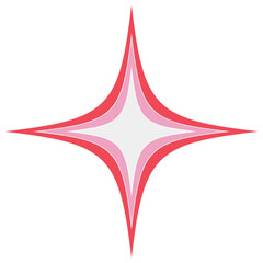 Obraz premium abstract shape groovy decoration