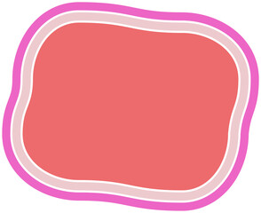 abstract shape groovy decoration