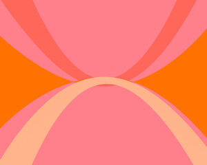 Pattern background graphic pink shapes with colourful backdrop