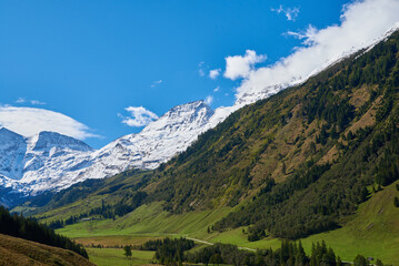 Fototapeta premium Herbst auf der Großglockner-Hochalpenstraße 