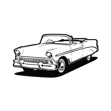 recommend clip art: Premium Classic Car Vector Silhouette Design. Ready Made Vintage Vector Illustration. Best for Automotive Related Business