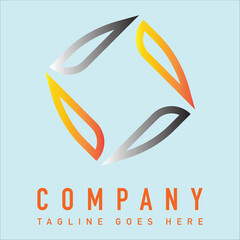 abstract logo design.logo design.abstract business logo.3d logo design.