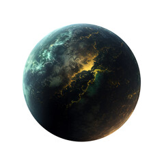 Imagery of imaginary planets for your cosmic image. Ai generated.