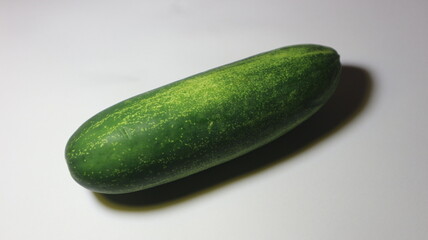 cucumber on a white background