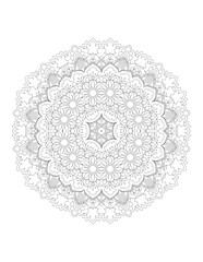 Flower Mandala. Vintage decorative elements. Coloring book page. Mandala patterns. Mandalas for coloring book. Outline Mandala for coloring book. Set Mandalas. Round Ornament Pattern. Mandala. vector