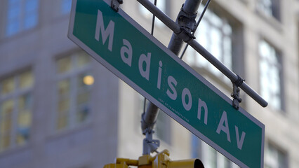 Madison Avenue in New York - travel photography