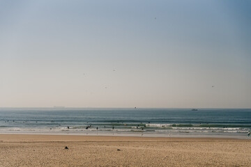 Praia do Carneiro, River Douro in city of Porto, Portugal.