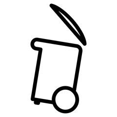 rubbish bin line