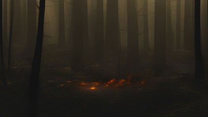 A Glimmer of Light On the Dark Forest Floor