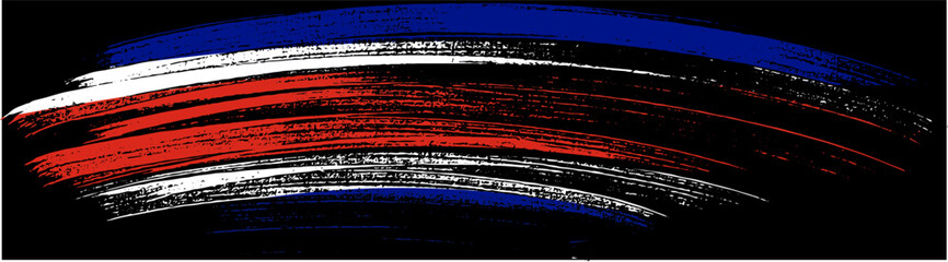 Costa Rica flag with brush paint textured isolated  on png or transparent background