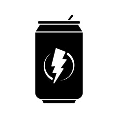 energy drink can icon. sign for mobile concept and web design. vector illustration