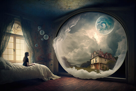 AI Dreamscapes Exploring the Limits of Imagination and Technology AI Generated