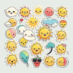 set of emoji